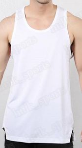 44888 Sommar ärmlös sport och fitness västar män lös t-shirt Bomull Running Vest Trend Kläder Bottom Outsidse Wear Bekvam 50