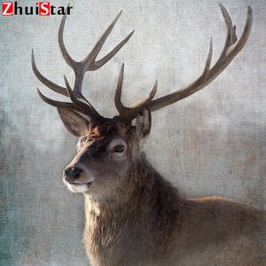 Full Square Diamond Painting 5d stag Embroidery Cross Stitch Kits Handmade Home Decoration Crafts WHH