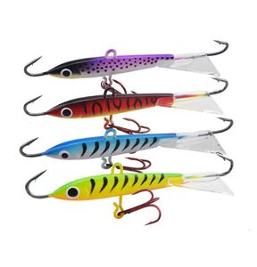 Jigging Rap Ice Jig lure 8.5cm 18g Russia ice fishing bait vertical jigging for deep or suspended fish.