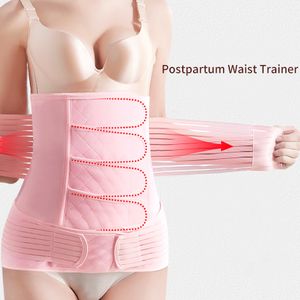 Postpartum Ondersteuning Recovery Belly Wrap Taille Pelvis Belt Body Postnatal Shape Draag zwangere Moederschap Taille Band