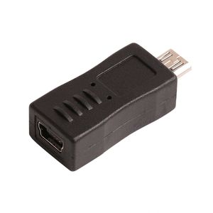 Wholesale micro usb adaptor resale online - Universal Micro USB Male to Mini Female Plug Adapter M F Converter Connector Adaptor