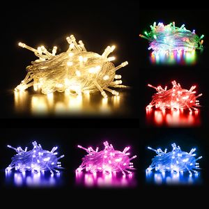 10M 80leds Battery Copper Wire Fairy Garland LED String lights Holiday lighting For Christmas Tree Wedding Party Decoration