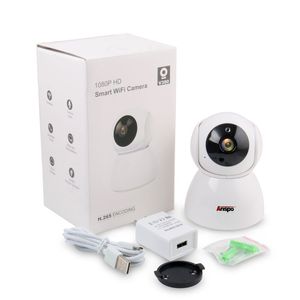 Anspo Wireless Home CCTV IP-kamera Pan Tilt Nätverksövervakning IR Night Vision WiFi Webbkamera inomhus Baby Monitor Motion Dection 720P