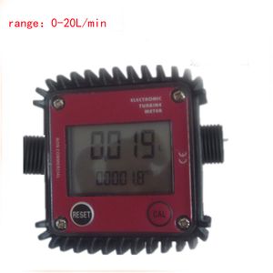 Freeshipping Electronic Flow Meter Turbin 1/2 