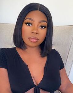 Wholesale wig hairstyles for ladies for sale - Group buy beauty new hairstyle ladies short cut bob straight wig African Americ brazilian hair simulation human hair short bob style wig