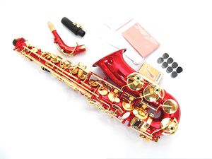 Rosso Alto sassofono Giappone Yanagisawa A901 sassofono contralto E Strumenti musicali piane giocato super Yanagisawa ottone Sax con il caso