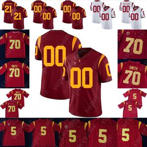 USC Trojans Football Jersey Christian Rector Velus Jones Jr Aca'Cedric Ware Brandon Pili Tayler Katoa Jacob Lichtenstein Erik Krommenhoek