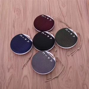 wireless Bluetooth speaker round portable lanyard mini outdoor portable Bluetooth speaker support TF car speakers DHL