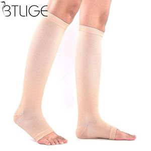 Wholesale open toed socks for sale - Group buy Women Men Unisex Open Toe Compression Knee Leg Relief Pain Support Socks Relief Therapeutic Anti Fatigue Compression Socks