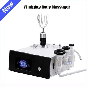 Almighty Full Body Massager Detoxing Machine Vibration Scalp Massage Foot Massaging Salon Use Vacuum Heating Body Lymphatic Drainage