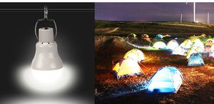 Portable Solar Light 15W 130LM Soldriven energilampa 5V LED-lampa för utomhus Camping Light Tent Solar Lamp