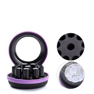 Eva Essential Oil Case Holder Perfue Oil Przenośne Przenośniki Travel Pudełko Aromaterapia Organizator Torba 4 Kolory GGA2239