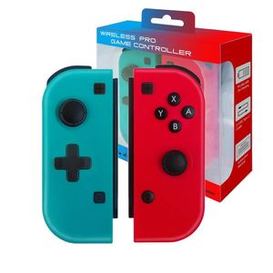 Bezprzewodowy kontrolny kontroler Gamepad dla Nintendo Switch Console Left Right Gamepads Controller Joystick 12 sztuk / partia