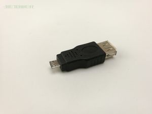 200 wholesale USB 2.0 type a female thread to Mini USB 5-pin B female thread adapter plug converter USB connector wholesale