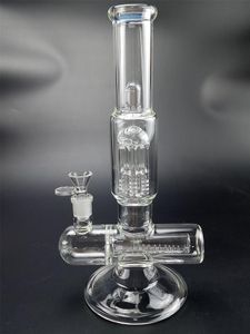 Upgrade Filter Glass Water Bongs Arm Tree and Inline Perc Percolator Dab Rigs 13Inch Hookahs for Smoking Accessories