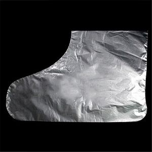 100PC / BAG PE Plast-engångsfot täcker enstaka booties för detox spa pedikyr Förhindra infektion fotvård verktyg jk2007kd