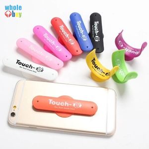 1000pcs/lot Touch U sucking disc Suction Cup Phone Holder One Shape Silicone Sucker Stand Mount for All Smartphones Universal
