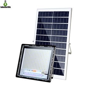 JD Solar Powered Flood lamp 40W 70W 120W 200W 300W Spotlight Outdoor IP67 Waterproof Garden Light 3030 Clear lens