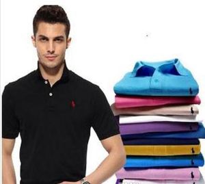 Venda imperdível nova camisa polo masculina de alta qualidade crocodilo bordado logotipo manga curta verão casual algodão camisas polo masculinas