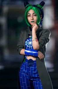 Jojo 's Bizarre Adventure Jolyne Cujoh Cosplay 의상 할로윈 의상