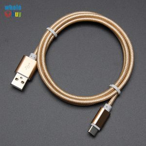 3m ren färg Snabb laddare USB-C / Micro USB-kabel för Android