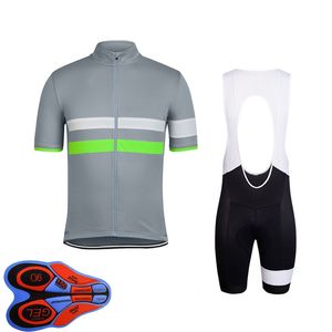 Rapha Takımı Nefes Erkek Bisiklet Kısa Kollu Jersey Önlüğü Şort Set Yaz Yol Yarış Giyim Açık Bisiklet Üniforma Spor Suit Ropa Ciclismo S21040619