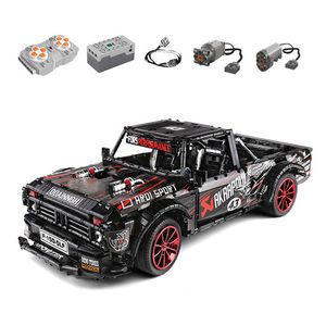 F-150 Mustang Hoonicorn Racing Car MOC 22970 FIT 34316 Building Block Technic Series 23016 2886Pcs Bricks Children Education Toys Christmas Birthday Gifts For Kids