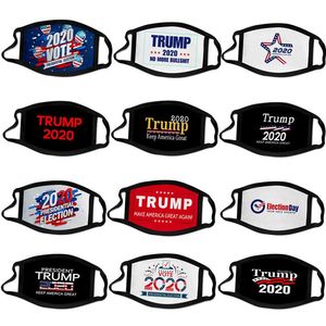 DHL Versand 2020 Wahl Trump Baumwollmaske Keep America Great Again Cosplay Biden Party Gesichtsmasken Anti Staub Verschmutzung Mundschutz FY9008