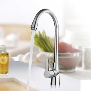 Copper Alloy Cold and Hot Water Tap Kitchen Bathroom Basin Faucet