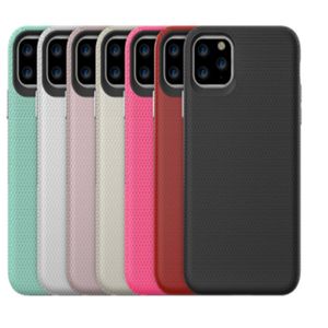 Custodia anticaduta di alta qualità Custodia antiurto satinata per iPhone 11 Pro Samsung A20 A30 S20 S20U A51