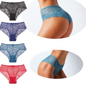 Unterwäsche Frauen Hipster Dessous sexy Spitzenhöschen Tanga Dessous Slips Sommer Unterhosen für Dame Panty