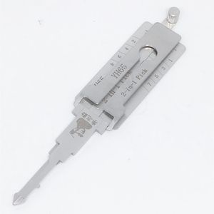 Locksmith Supplies Original Lishi YH65 2 IN 1 Lock Pick and Decoder Tool Auto Pick