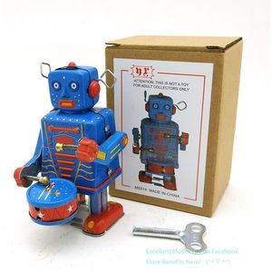 NB Tincate Retro Wind-Up Robot, Can Walk, Clockwork Zabawki, Nostalgiczny Ornament, Dla Kid Urodziny Boże Narodzenie Christmas Prezent, Zbierz, MS514, Użyj