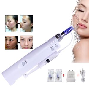 2 in 1 Hydra Injector 펜 Nano Mesotherapy Microneedle 박사 펜 휴대용 스마트 주입 공구 얼굴 치료 기계