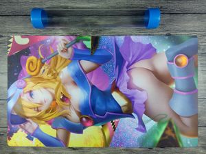 YuGiOh Dark Magician Girl Trading Card Game Duel TCG Mat Playmat Free Best Tube