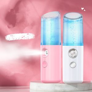 2020 heißes Spray-Feuchtigkeitsmessgerät Tragbares Schönheitsinstrument Luftbefeuchter Wiederaufladbares Feuchtigkeitsmessgerät Spray-Instrument DHL-frei