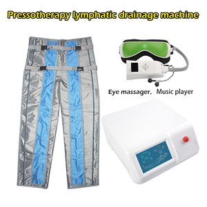 Salon spa pressotherapy suit full body massage lymph drainage suit slimming pressoterapy Eye massager equipment
