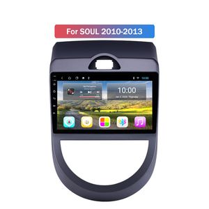 Android 10 Bil Video Radio Auto Multimedia System för Kia Souq 2010-2013 Support Parkering Sensor SWC