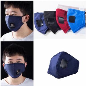 Adult Straw Masks Pure Cotton Adjustable Face Mouth Cover Straw Hole For Wine Cocktails Dustproof Drinking Protective Facial Mask LJJP200