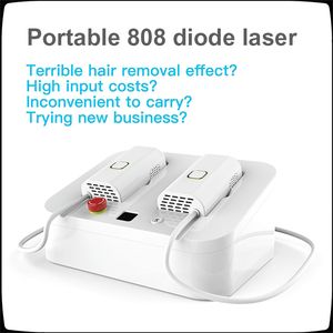 ELIGHT IPL RF Hud Rejuvenation Portable 200W 808nm Diod Laser Hair Removal Spa Equipment med 1,0 miljoner skott Permanent 808nm Machin