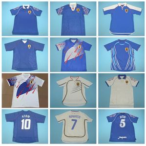 1994 1998 2000 Vinatge Japan Retro Soccer Jersey 8 NAKATA 9 NAKAYAMA 11 KAZU 10 NANAMI ATOM JITO NAKAMURA INAMOTO Camisas de Futebol Masculina