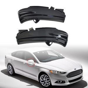 Fit voor Ford Fusion Mondeo Blauw Geel LED Dynamic Turn Signal Light Flowing Water Blinker Light