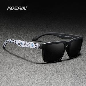 KDEAM New Updated Polarized Men's Sunglasses Real Coating Mirror Lens Couple's Sun Glasses with Tank Hinges 2501-PRO Y200619