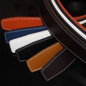 Gürtel für Herren, Modegürtel, Leder, Schwarz, Gürtel für Damen, Schlange, große goldene Schnalle, Herren, klassisch, lässig, Perlengürtel, Ceinture Orange Box