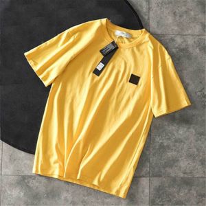 Herr T-shirts Sommar Herr T-shirts Kortärmade Top Designer Tees Badge Shirt Man T-shirts Kläder Storlek M-2XL High Quanlity