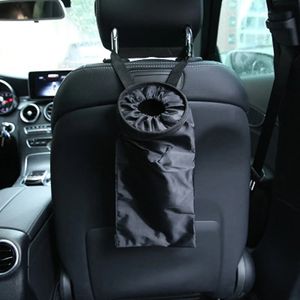 Car Seat Back Trash Holder Litter Hanging Bag Garbage Storage Rubbish Container Adjustable Oxford Cloth Car Waste Bins Cleaning Tools
