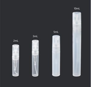 2ml 3ml 5ml 10ml pet de plástico frasco de perfume de perfume vazio garrafa de pulverização pequena parfume atomizador transparente