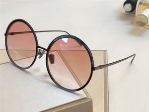 2020 Sonnenbrille Designer LF 891 Metall Retro Big Round Frame Brille Trend Vintage Style Brillen UV400 Schutz Top Qualität mit Etui