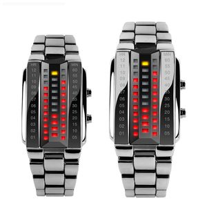 SKMEI Men Women Lovers Sport Digital Watch Fashion Couple Clock Watches Top Brand Luxury Alloy Strap Man Woman reloj hombre 1013 CX200720