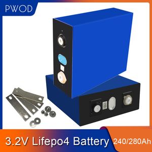 Celle della batteria prismatiche Lifepo4 a ciclo profondo da 3,2 V per sistema solare fai-da-te Carrello da golf RV EV 12 V 24 V 36 V 48 V 60 V 72 V Confezione